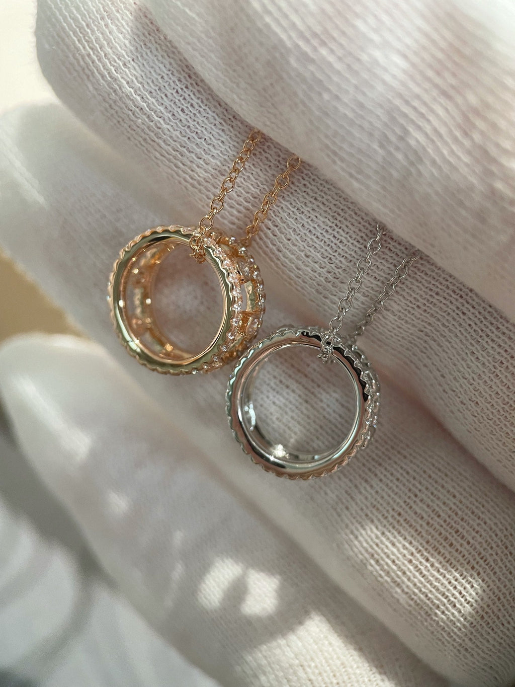 Chaumet Dewdrop Cubic Zirconia Necklace