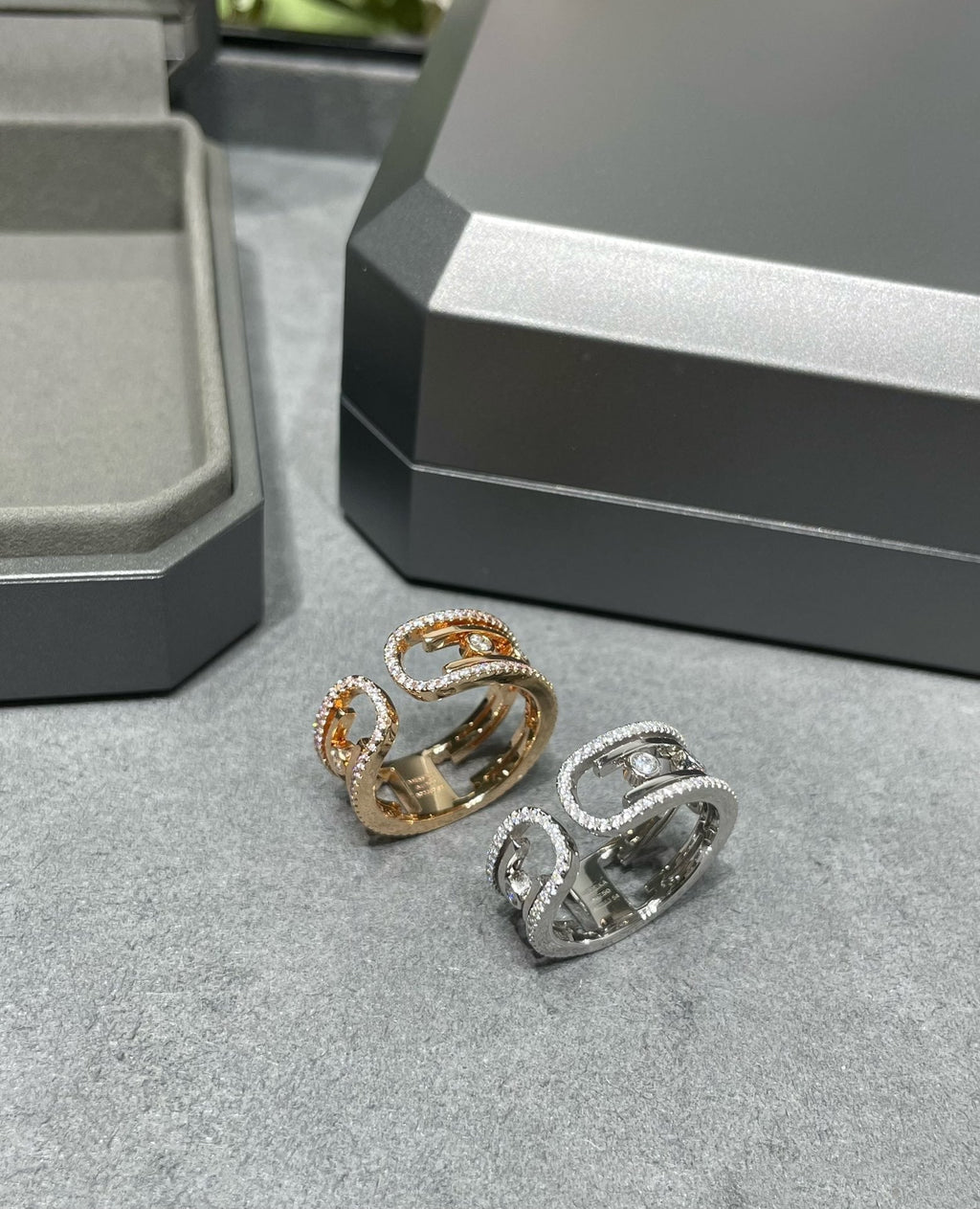 Messika Move 10th Cubic Zirconia Open Ring