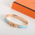 Hermes HM Kelly Cloud Blue Bracelet