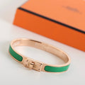 Hermes HM Kelly Green Bracelet