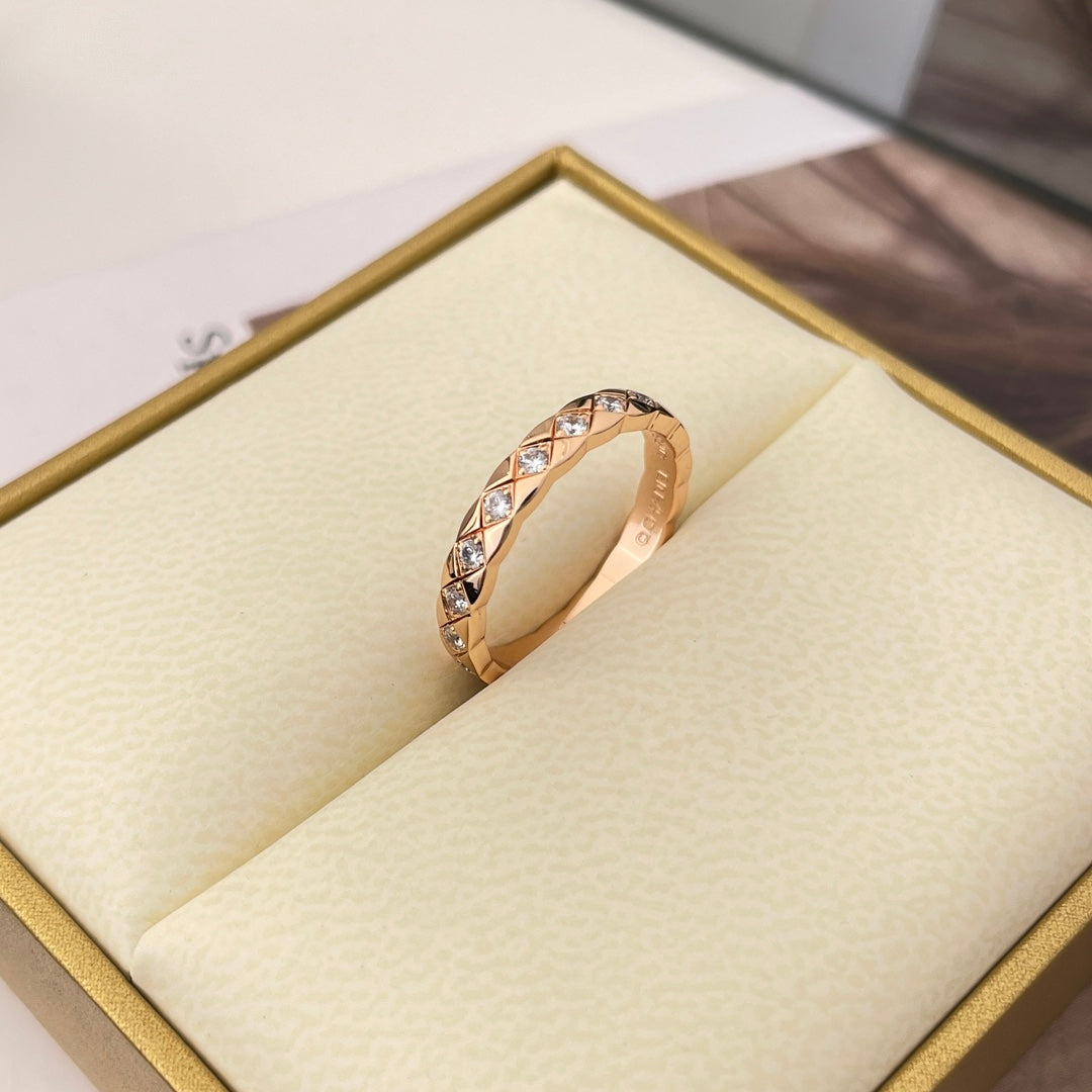 Chanel Crush Mini Classic Ring Cubic Zirconia