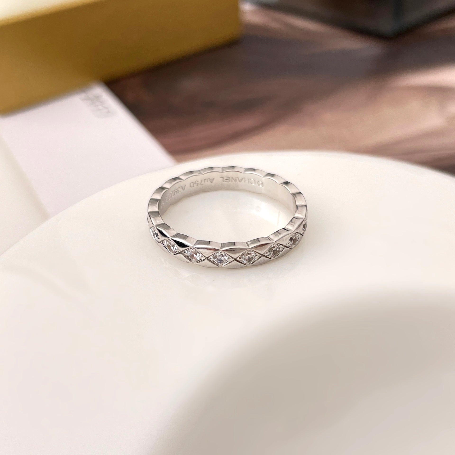 Chanel Crush Mini Classic Ring Cubic Zirconia