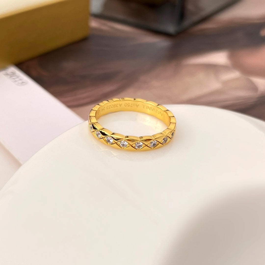 Chanel Crush Mini Classic Ring Cubic Zirconia