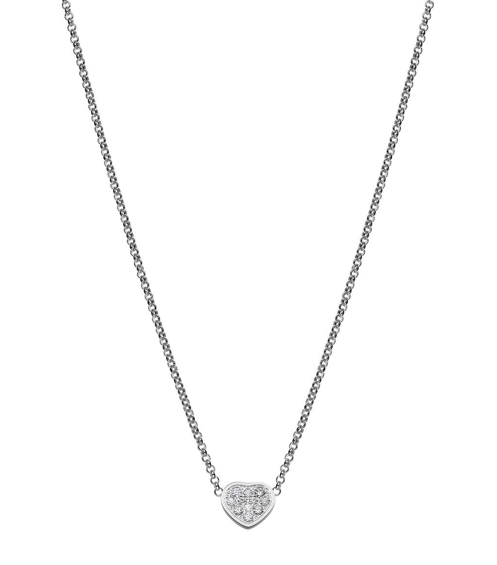 Chopard Heart Pendant Cubic Zirconia Necklace