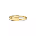 Tiffany Lock Ring Gold