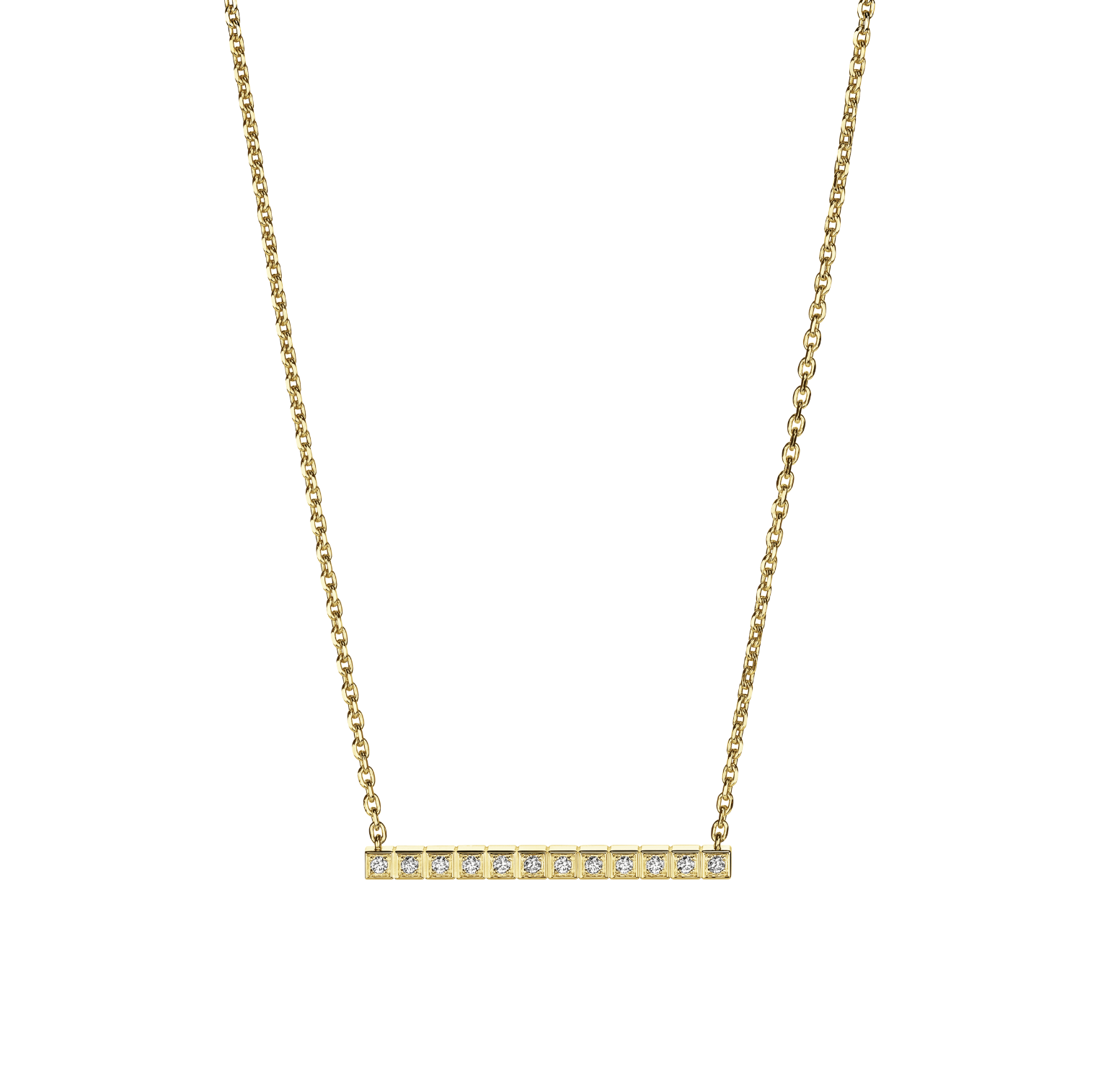 Chopard Ice Cube Full-Set Cubic Zirconia Necklace