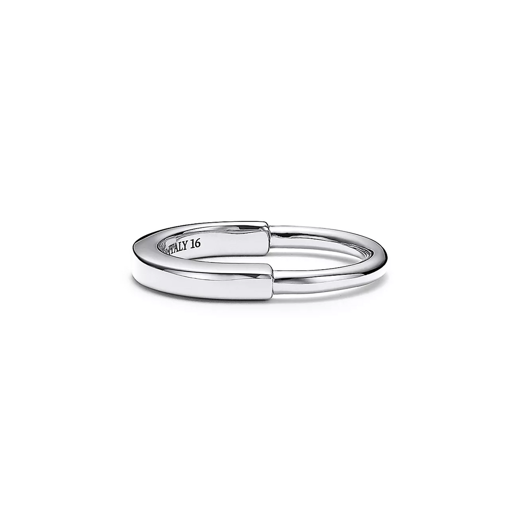 Tiffany Lock Ring Silver