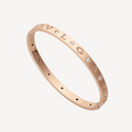 Bvlgari Zero 1 Pink Gold 12 Diamonds Bracelet
