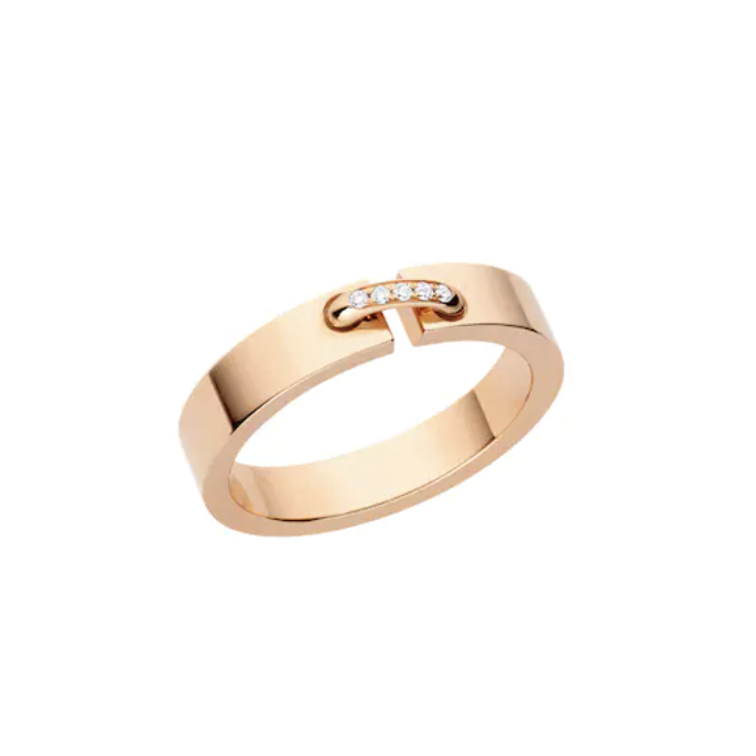 Chaumet Alliance Liens ÉVidence Cubic Zirconia 4MM Ring