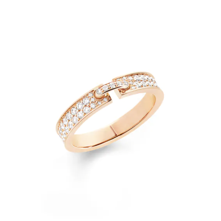 Chaumet Alliance Liens ÉVidence Paved Cubic Zirconia 4MM Ring