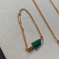 Bvlgari Ice Cream Bar Malachite Bracelet