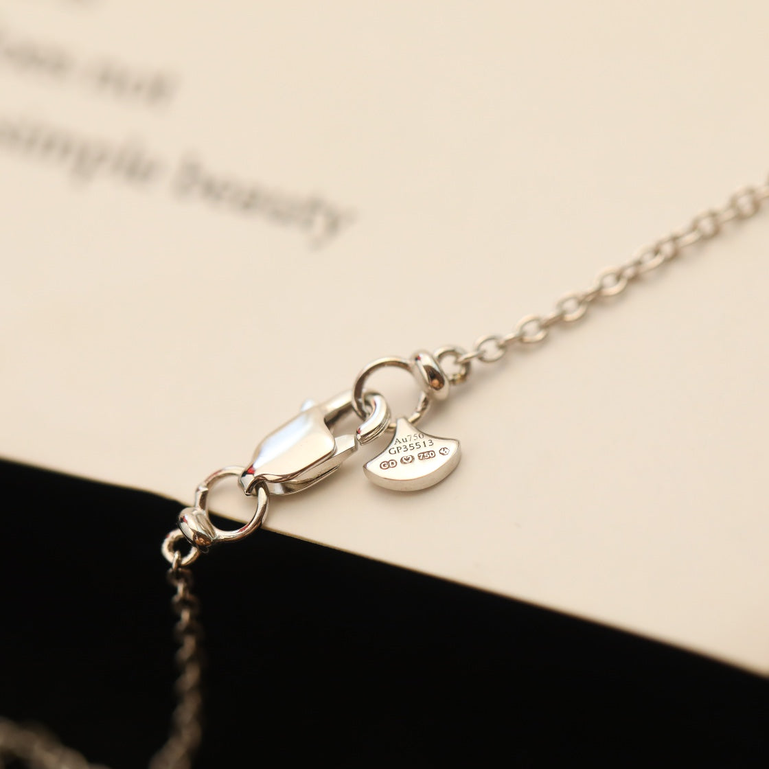Tiffany Wild Flower Cubic Zirconia Line Pendant