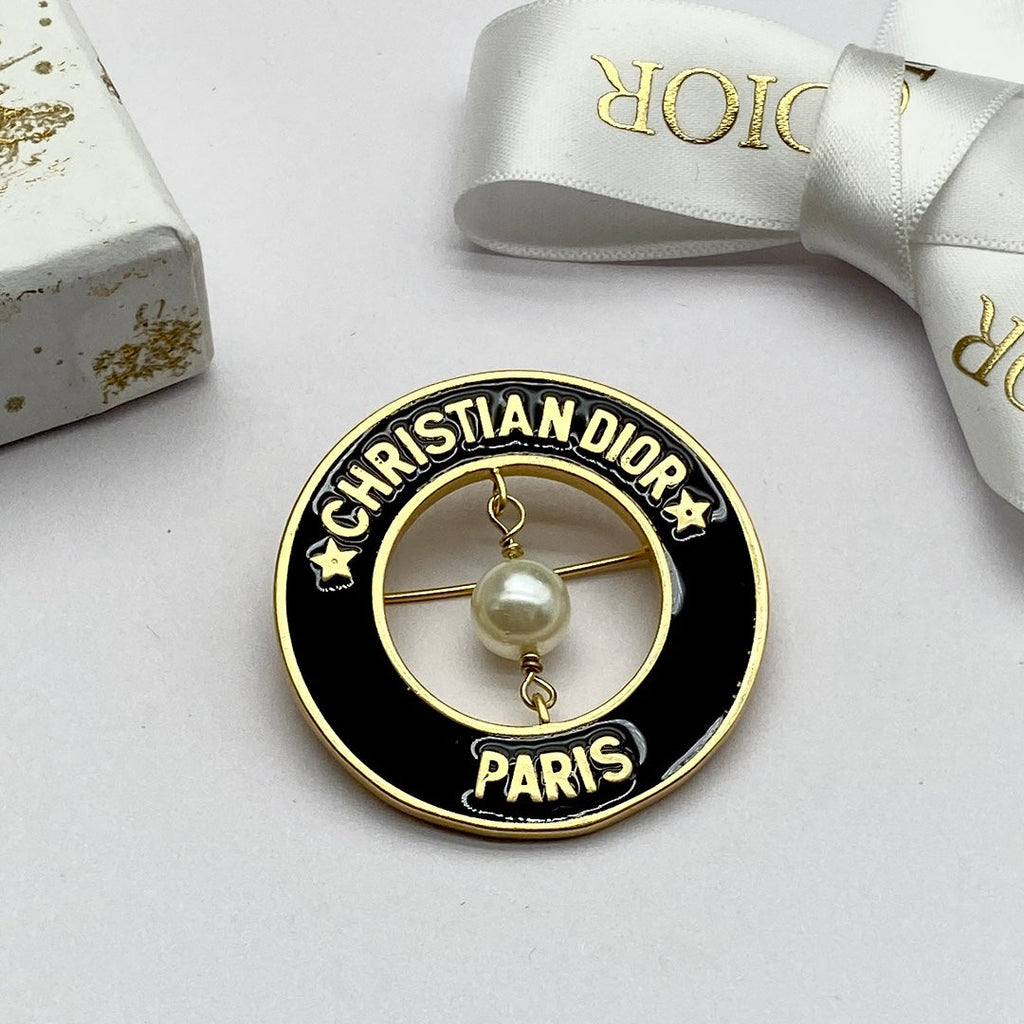 Dior CD Brooch 173985