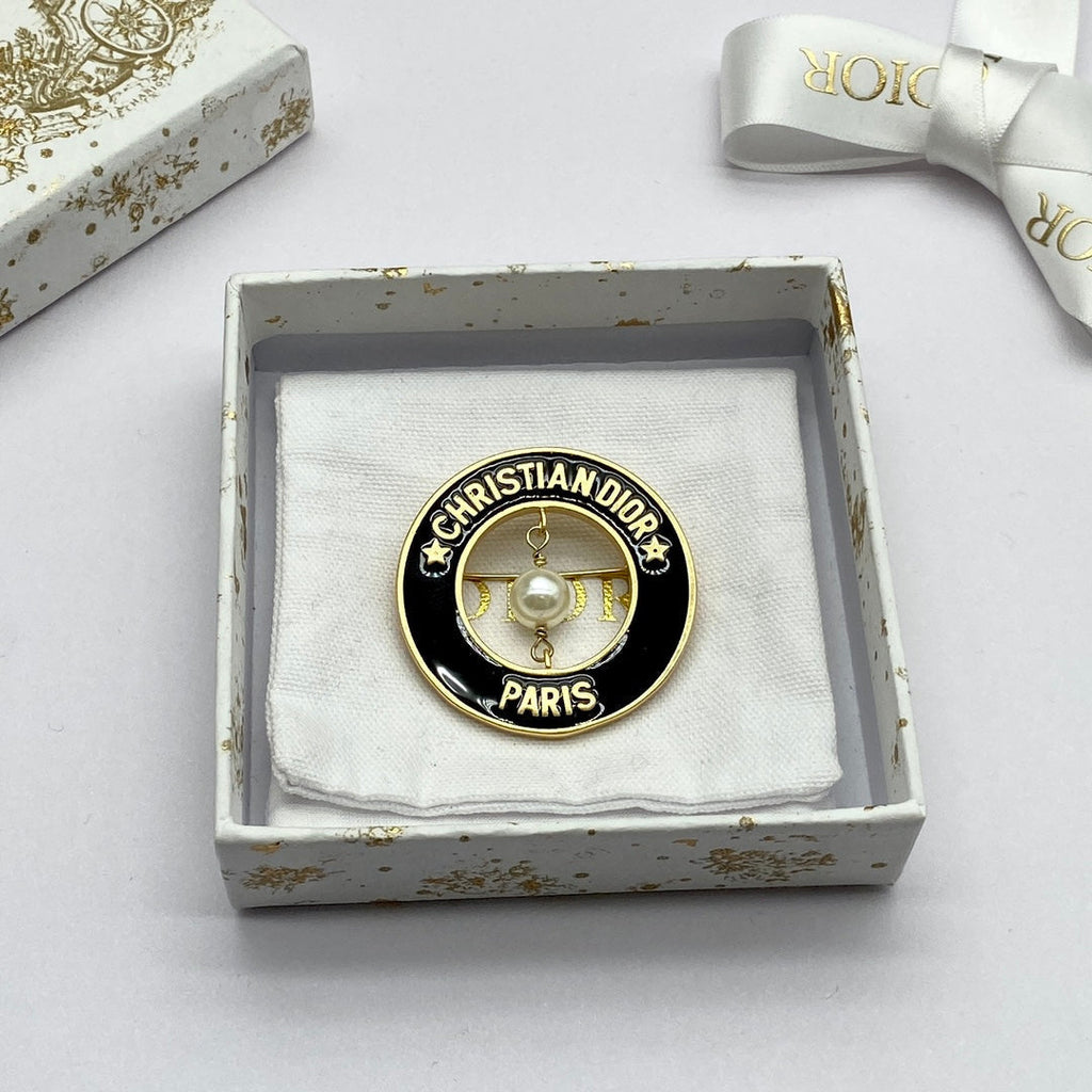 Dior CD Brooch 173985