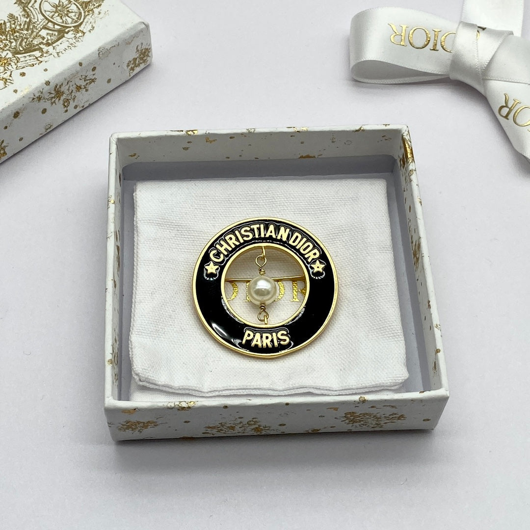 Dior CD Brooch 173985