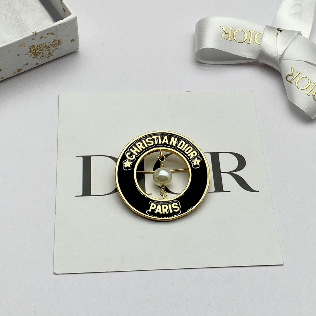 Dior CD Brooch 173985