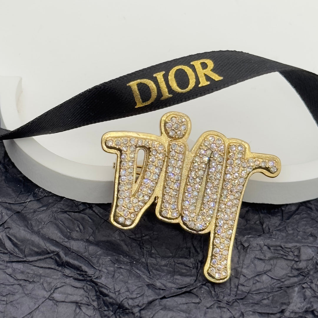Dior CD Brooch 172619