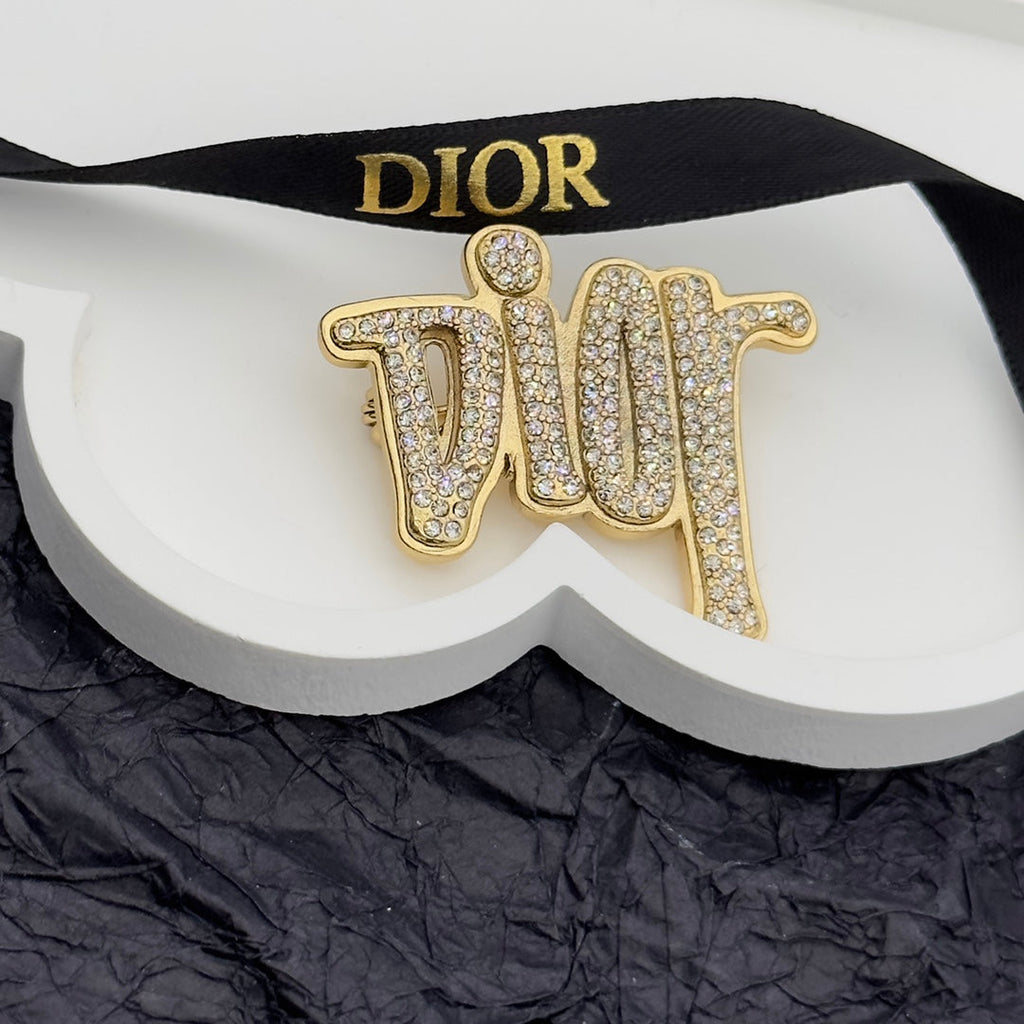 Dior CD Brooch 172619