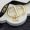 Dior CD Brooch 172617