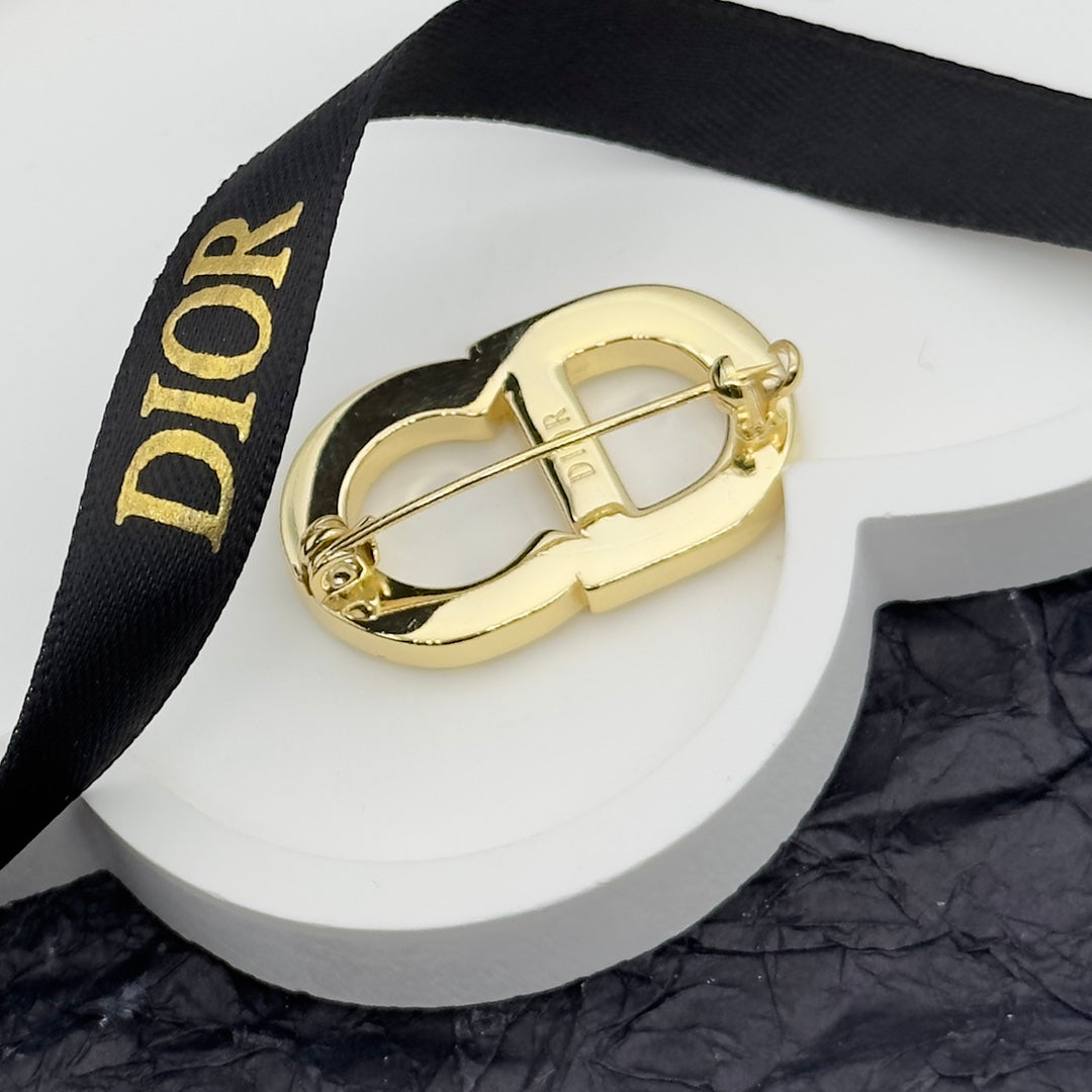 Dior CD Brooch 172615