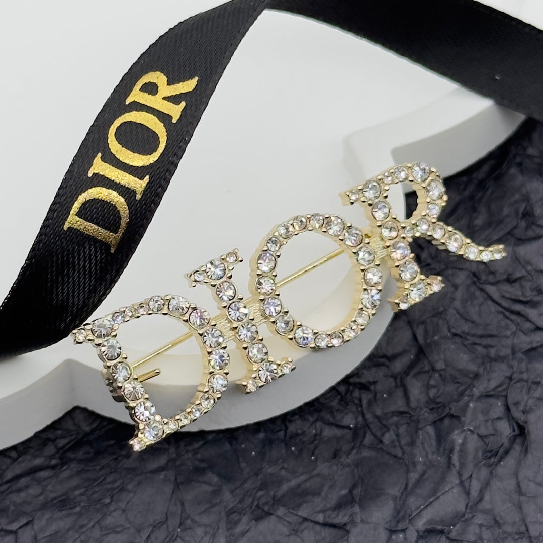 Dior CD Brooch 172614