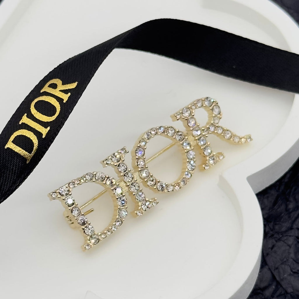 Dior CD Brooch 172614