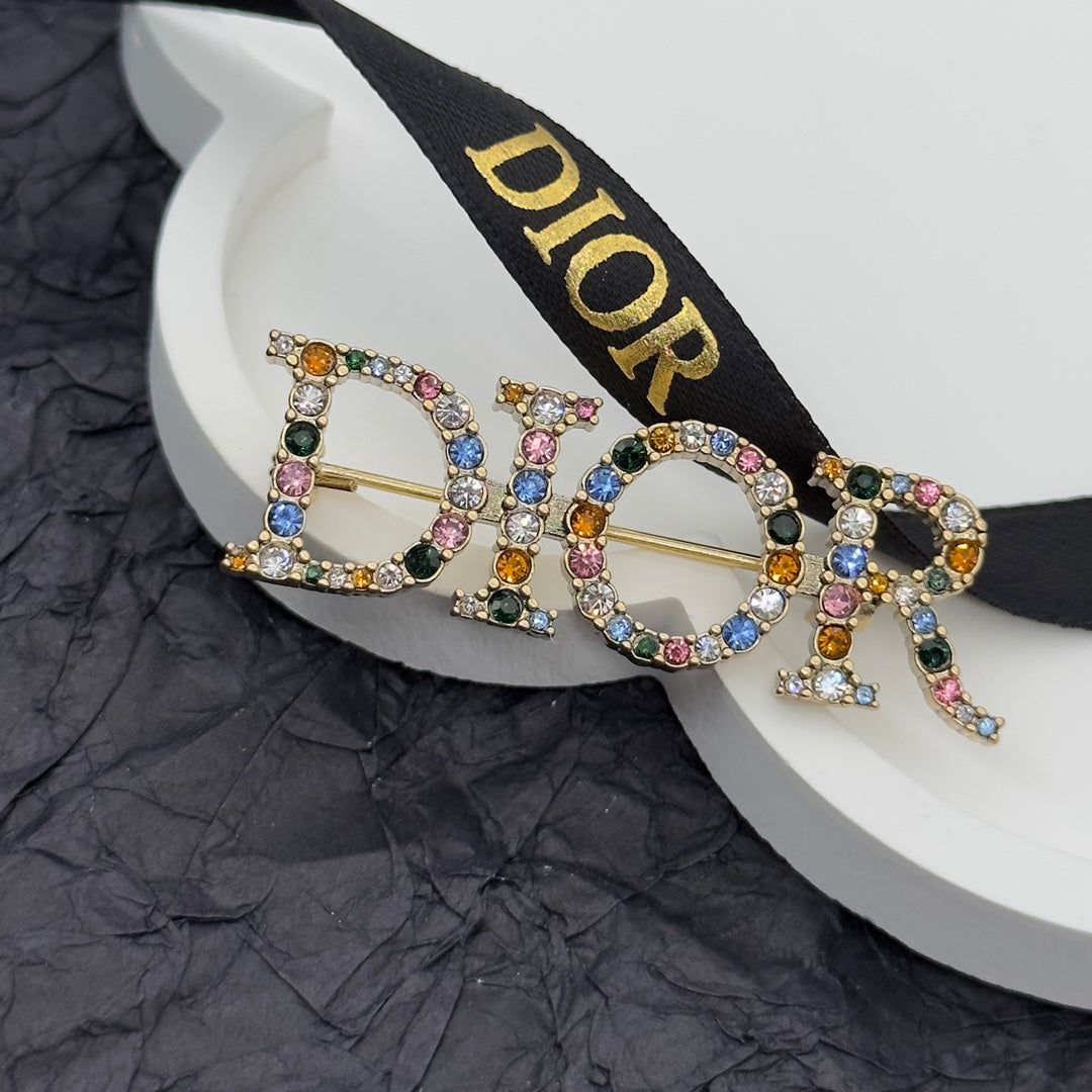 Dior CD Brooch 172880