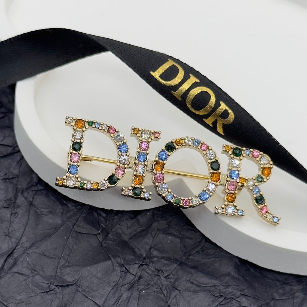 Dior CD Brooch 172880