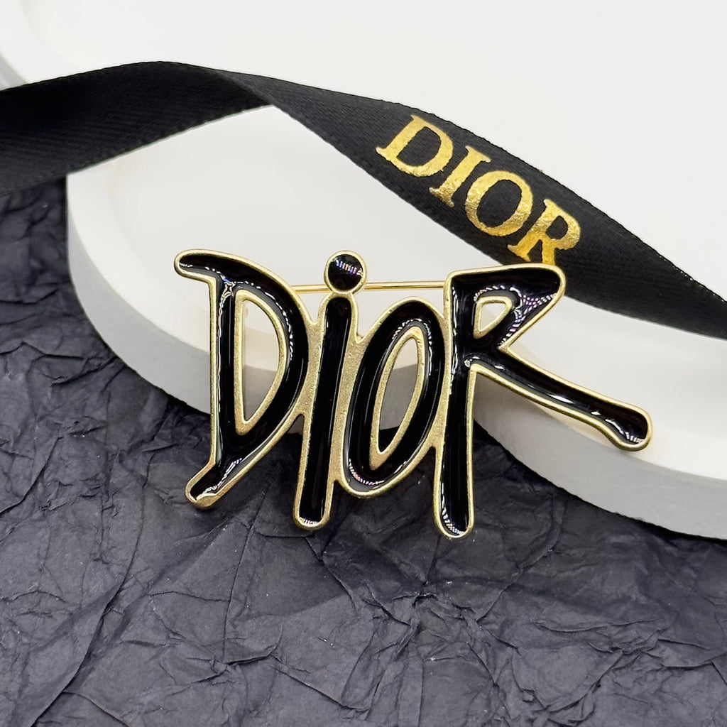 Dior CD Brooch 172879