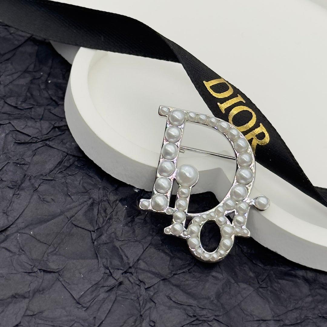 Dior CD Brooch 172878