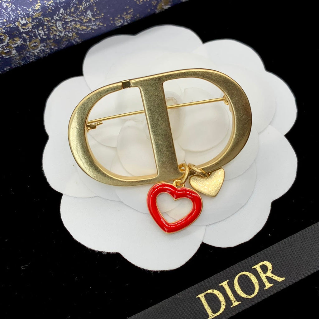 Dior CD Brooch 178846