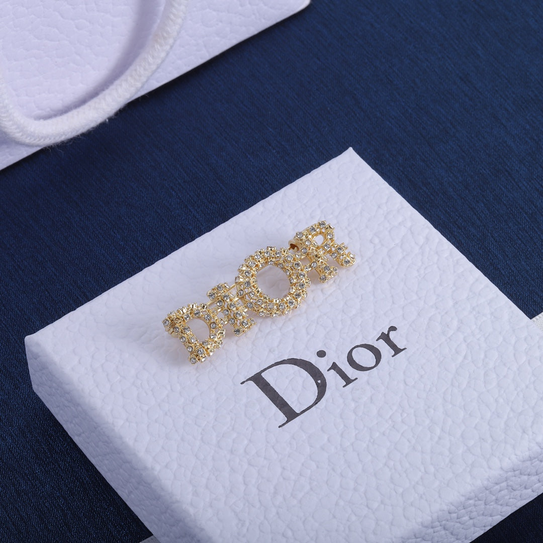 Dior CD Brooch 176405