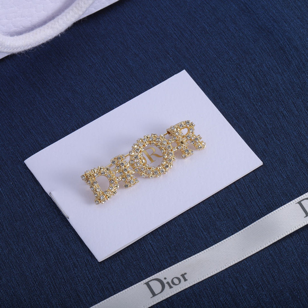 Dior CD Brooch 176405