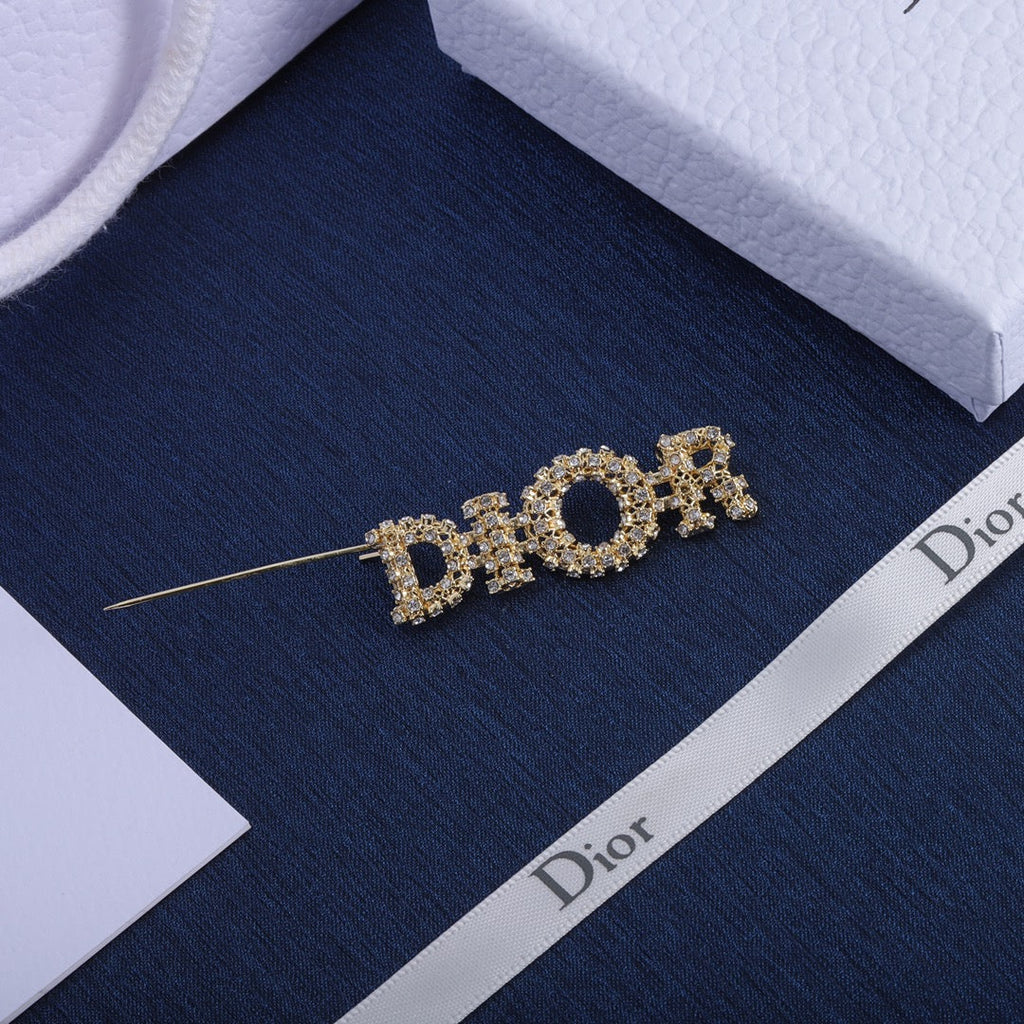 Dior CD Brooch 176405