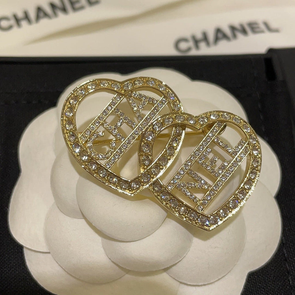 Chanel Brooch Light Gold 161773