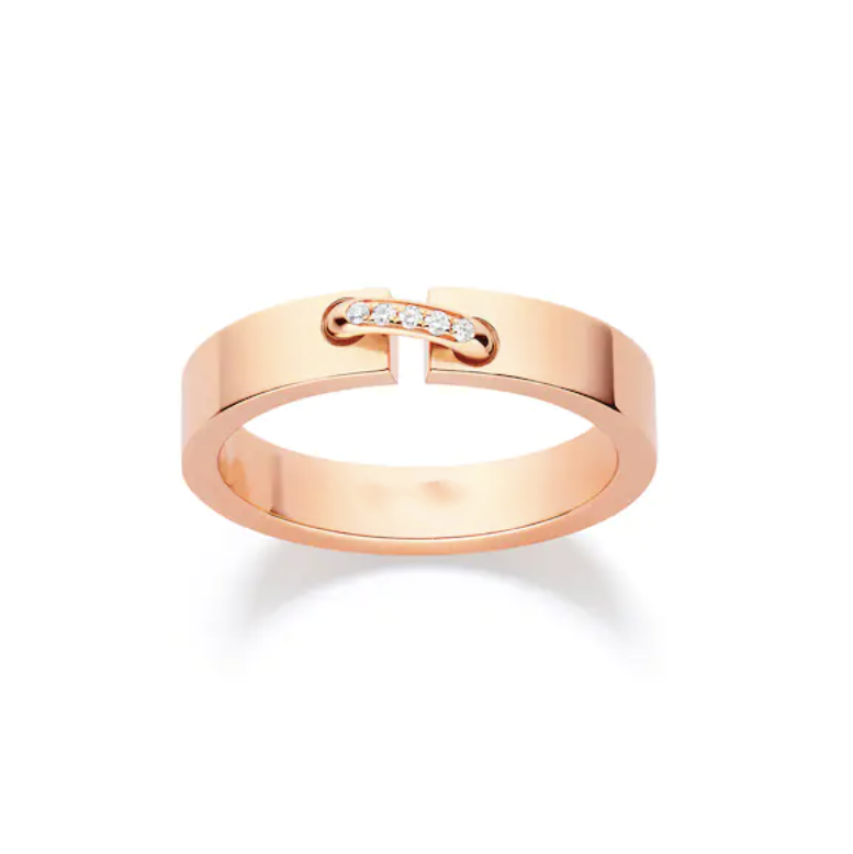 Chaumet Alliance Liens ÉVidence Cubic Zirconia 4MM Ring