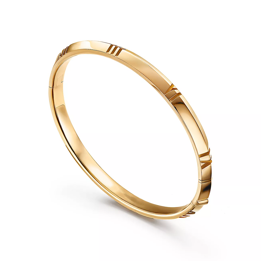 Tiffany Atlas X Gold Bracelet
