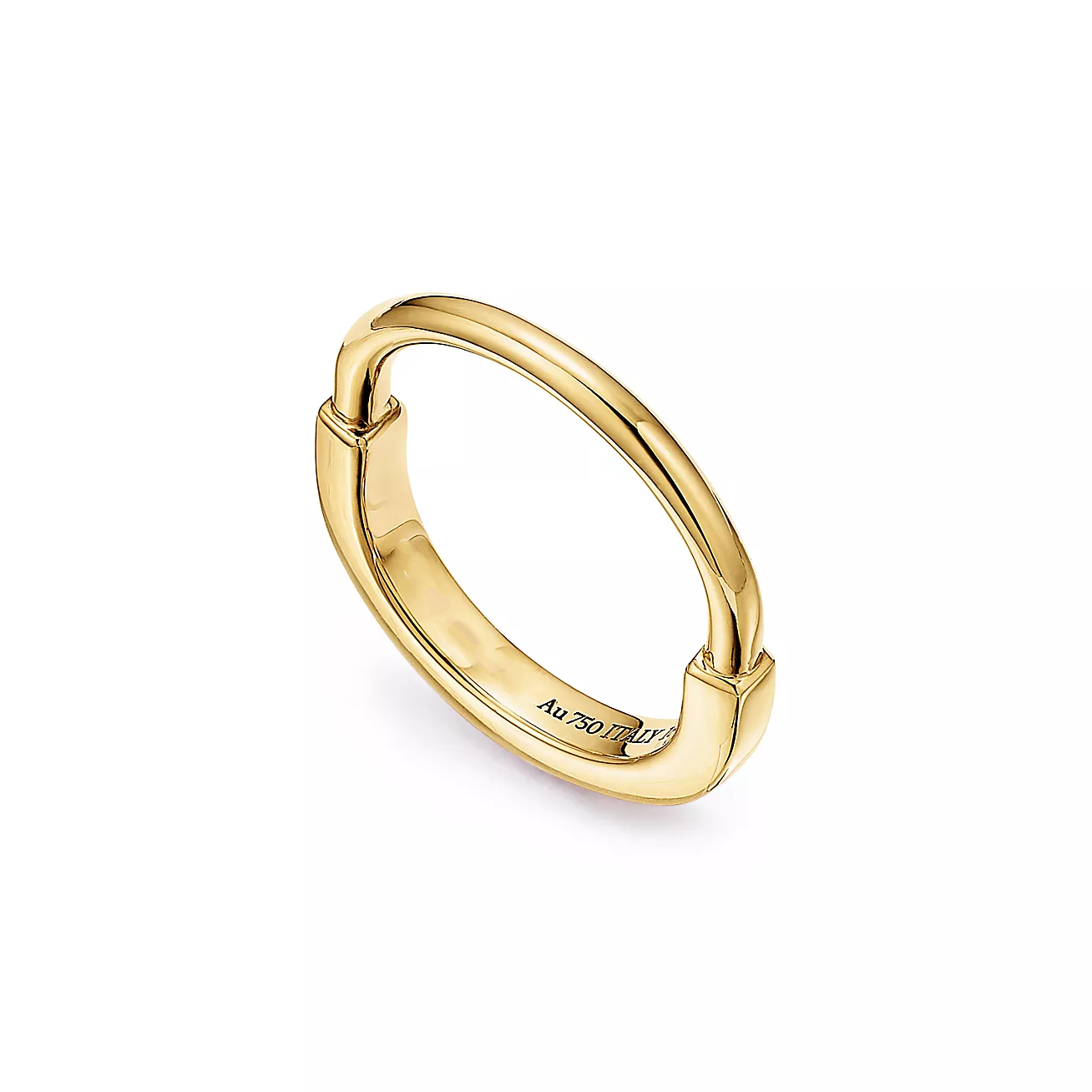 Tiffany Lock Ring Gold