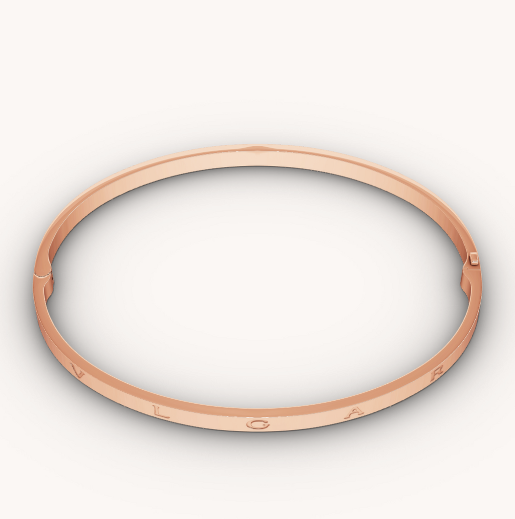 Bvlgari Zero 1 Pink Gold Bracelet