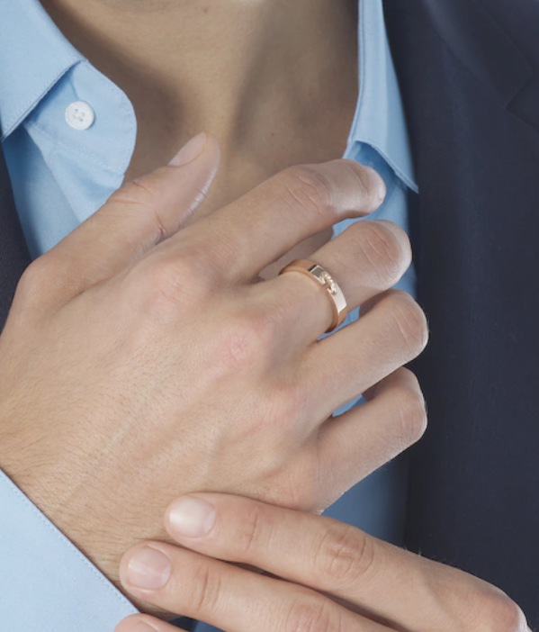 Chaumet Alliance Liens ÉVidence Cubic Zirconia 4MM Ring