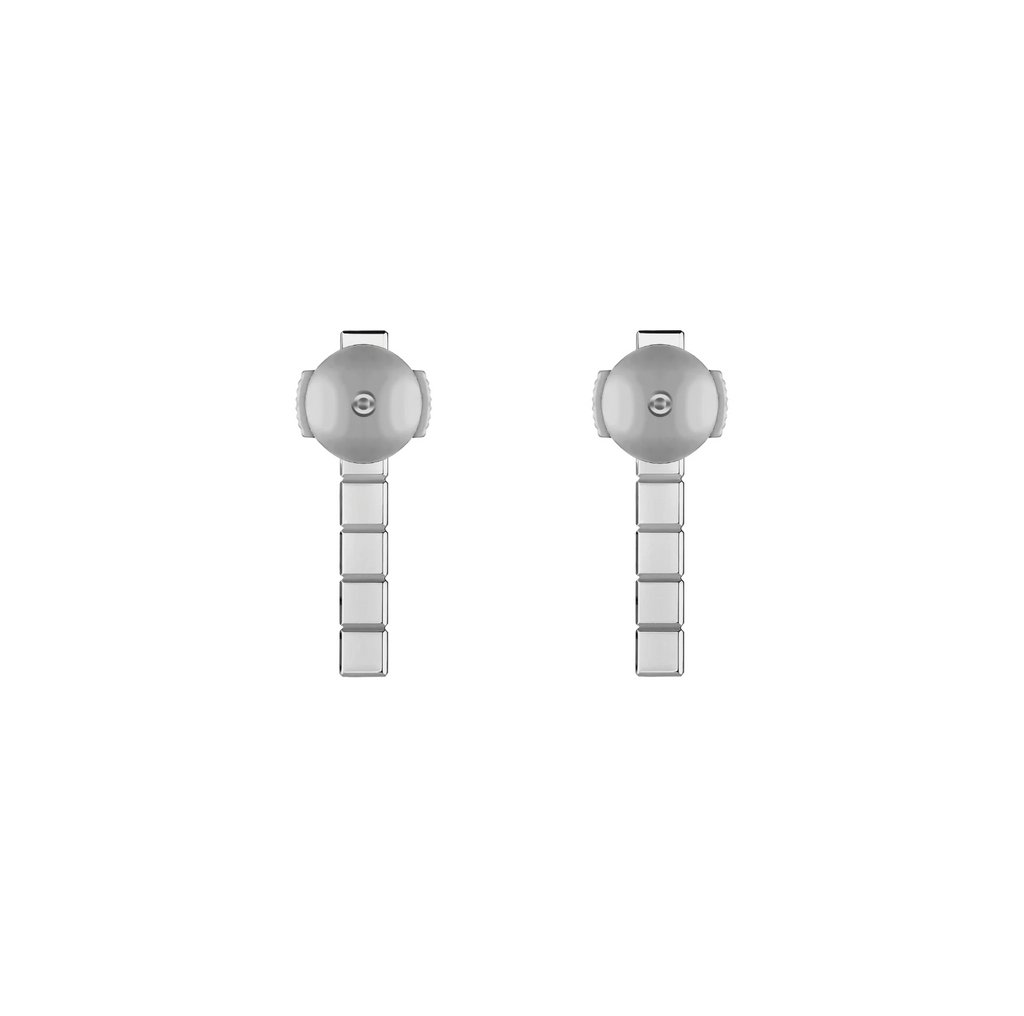 Chopard Ice Cube Silver Earrings