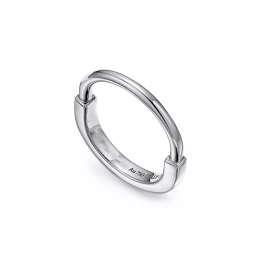 Tiffany Lock Ring Silver