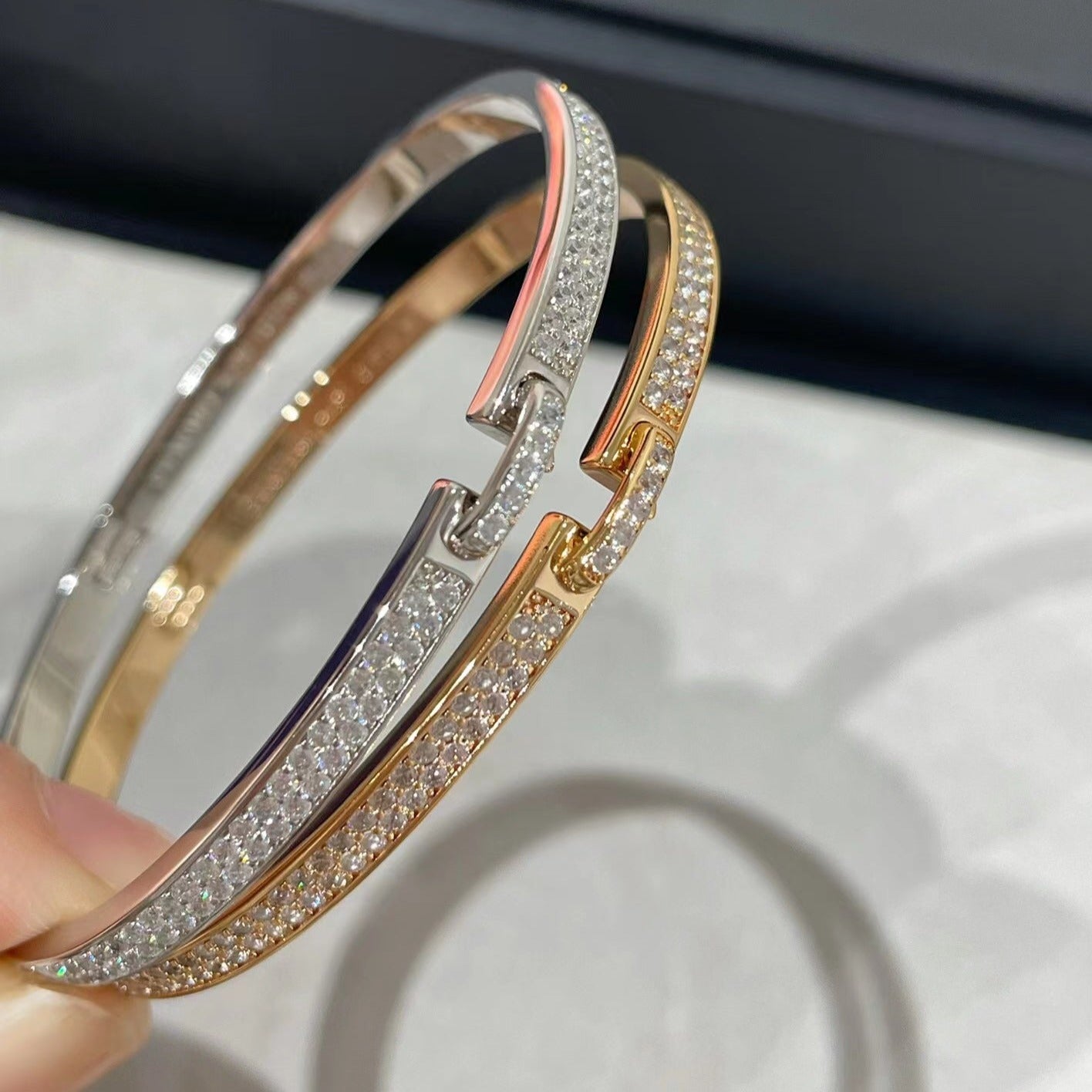 Chaumet Liens ÉVidence Cubic Zirconia Paved Bracelet