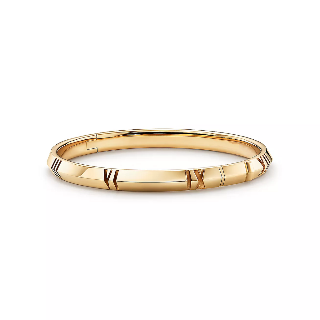 Tiffany Atlas X Gold Bracelet