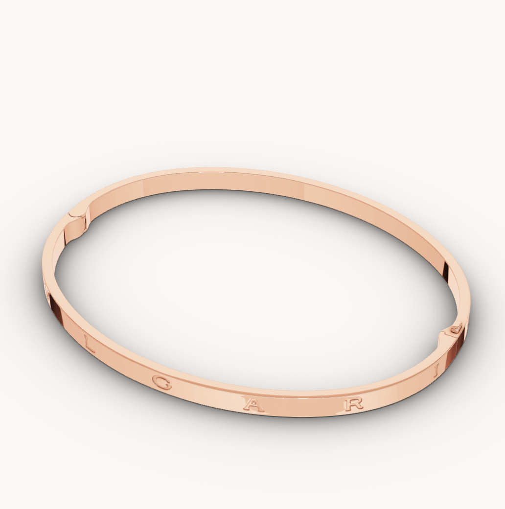 Bvlgari Zero 1 Pink Gold Bracelet