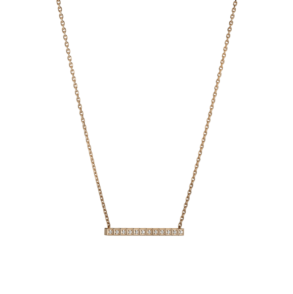 Chopard Ice Cube Full-Set Cubic Zirconia Necklace