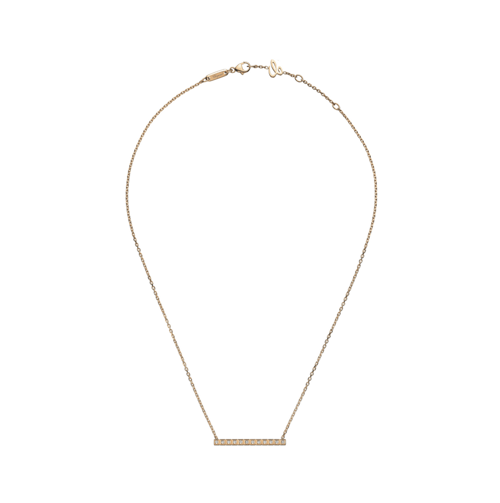 Chopard Ice Cube Full-Set Cubic Zirconia Necklace
