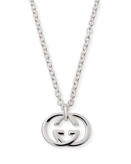 Gucci GG Pendant Silver Necklace