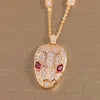 Bvlgari Serpenti Pendant Cubic Zirconia Necklace - 55221
