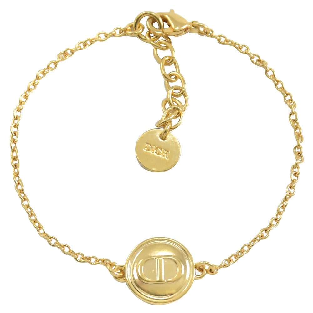 Dior CD Pendant Gold Necklace